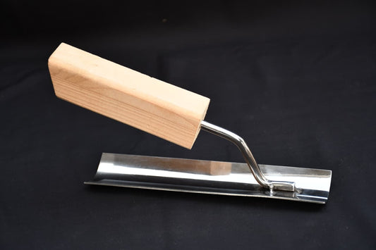 Epoxy Coving Trowel 25MM | Professional Stainless Steel Corner Finishing Trowel