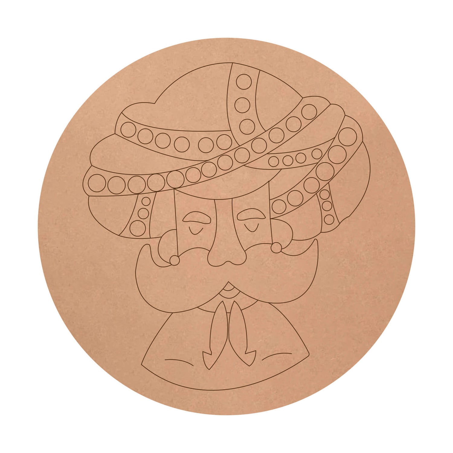 Pre-Marked MDF Cutouts