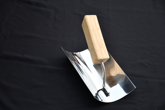 Epoxy Coving Trowel 50MM | Professional Stainless Steel Corner Finishing Trowel